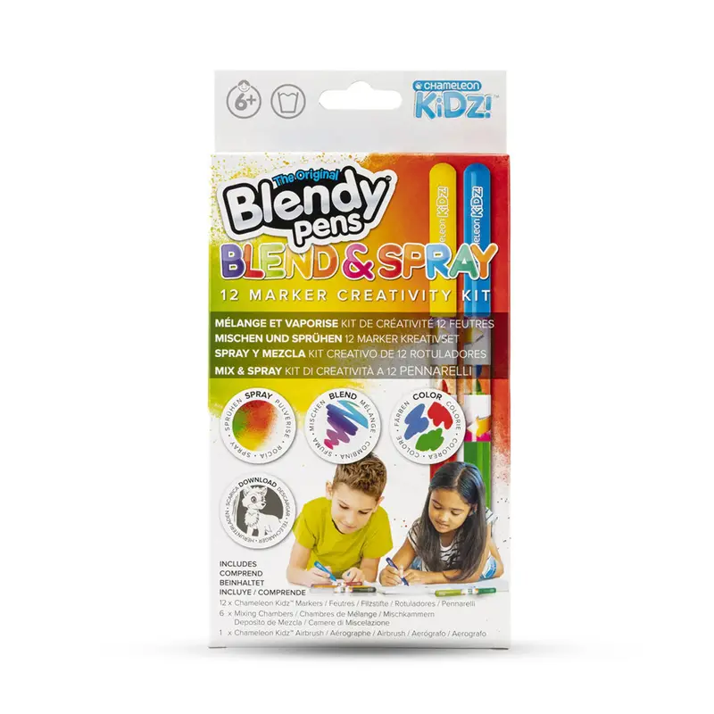 Chameleon Kidz Blend and Spray Color Creativity Kit