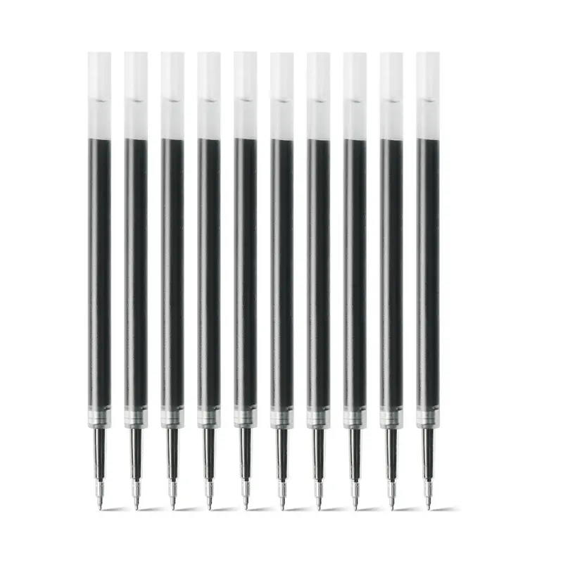 Kaco K7 Black Ink Refills 0.5mm(ST Tip)- Pack of 10