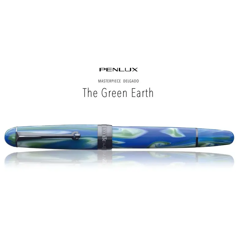 Penlux The Green Earth Delgado Fountain Pen