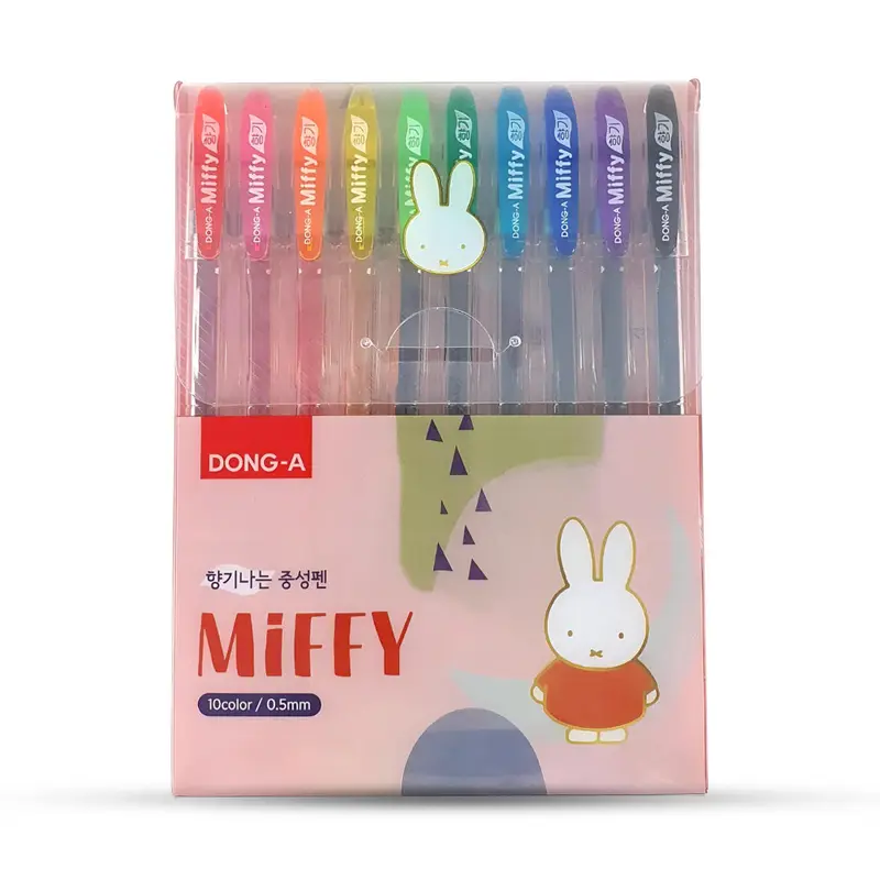 Dong-A Miffy Bunny Scented Rollerball Pens
