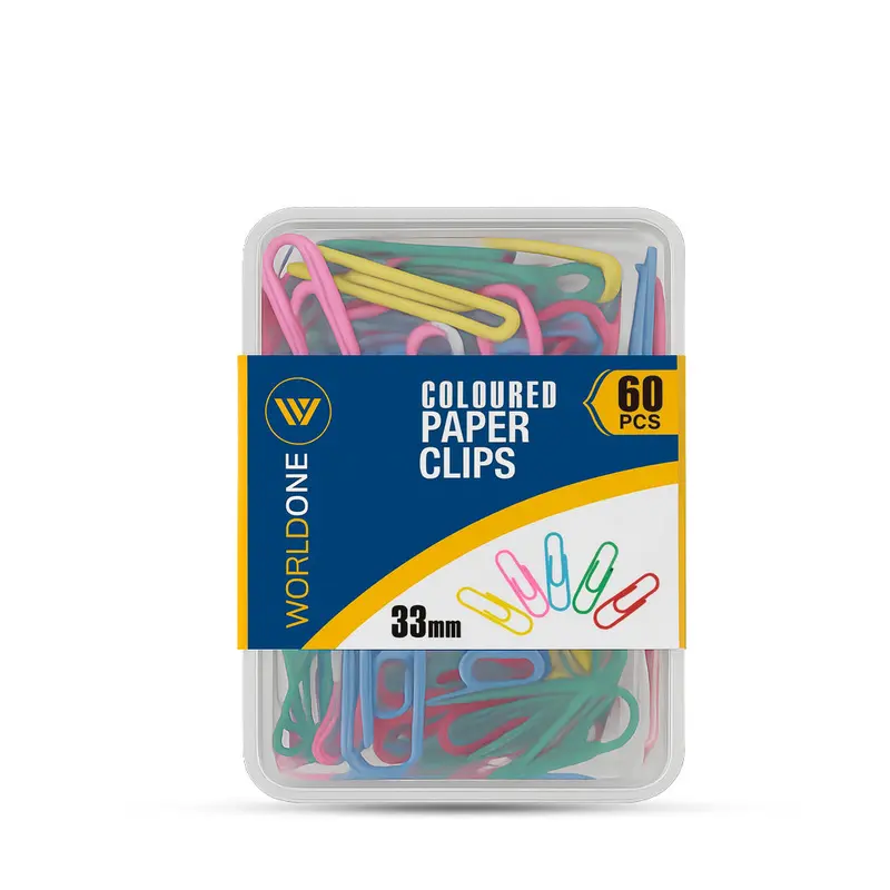 Worldone 33mm Multicolor Paperclip