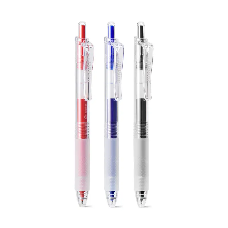Kaco Jumbo Push Gel Ink Pens- Pack of 3