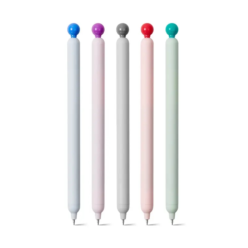 Kaco Popup Black Ink Gel Pen Set- Pack of 5