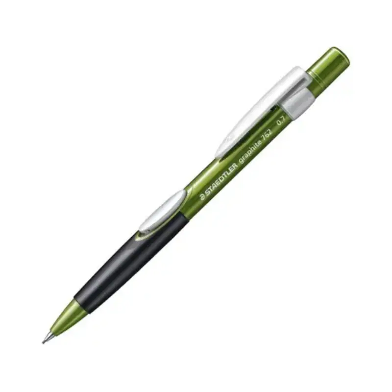 Staedtler Graphite 762 0.7mm Green Mechanical Pencil + Pack of 40 Leads