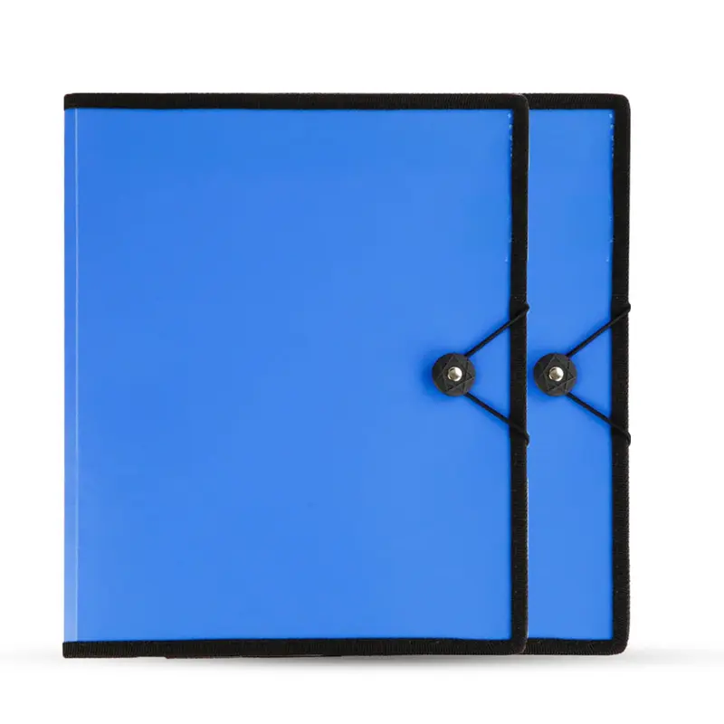 Worldone A4 Conference Folder with Elastic Closure