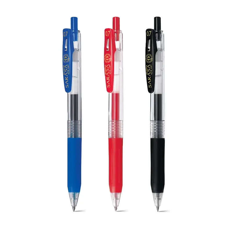 Zebra Sarasa Clip Gel Pen Set