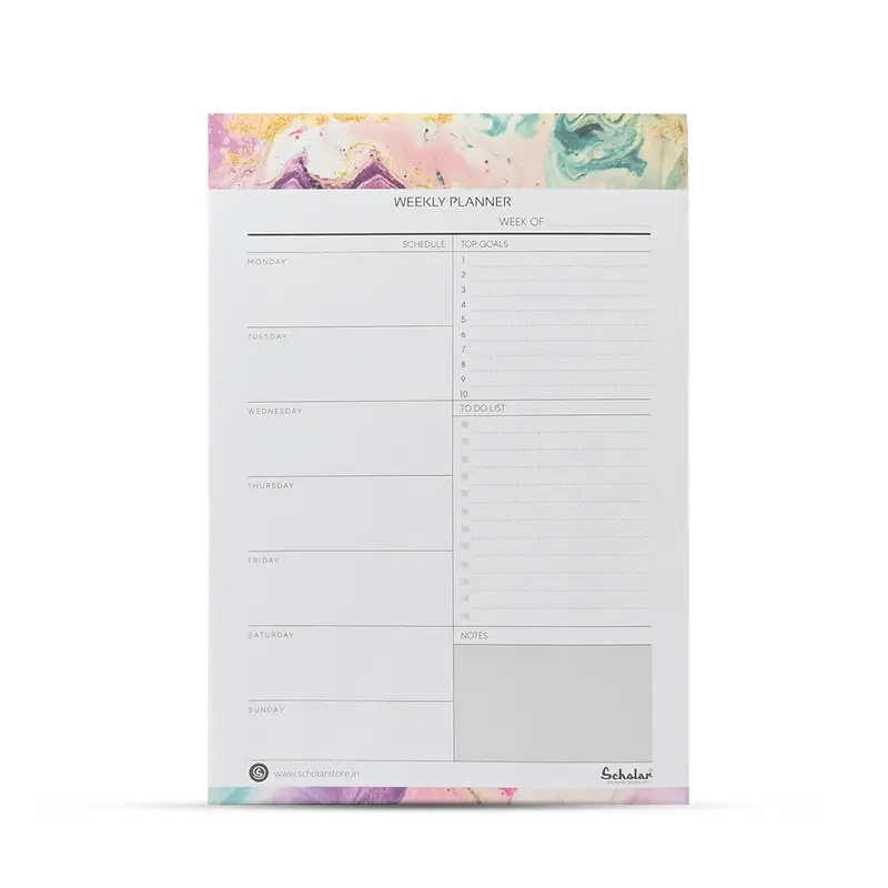 Scholar A4 Weekly Planner Vertical (WPL)