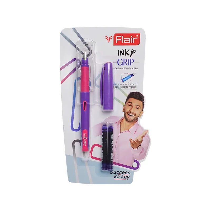 DNO Flair Inky Grip Liquid Ink Fountain Pen