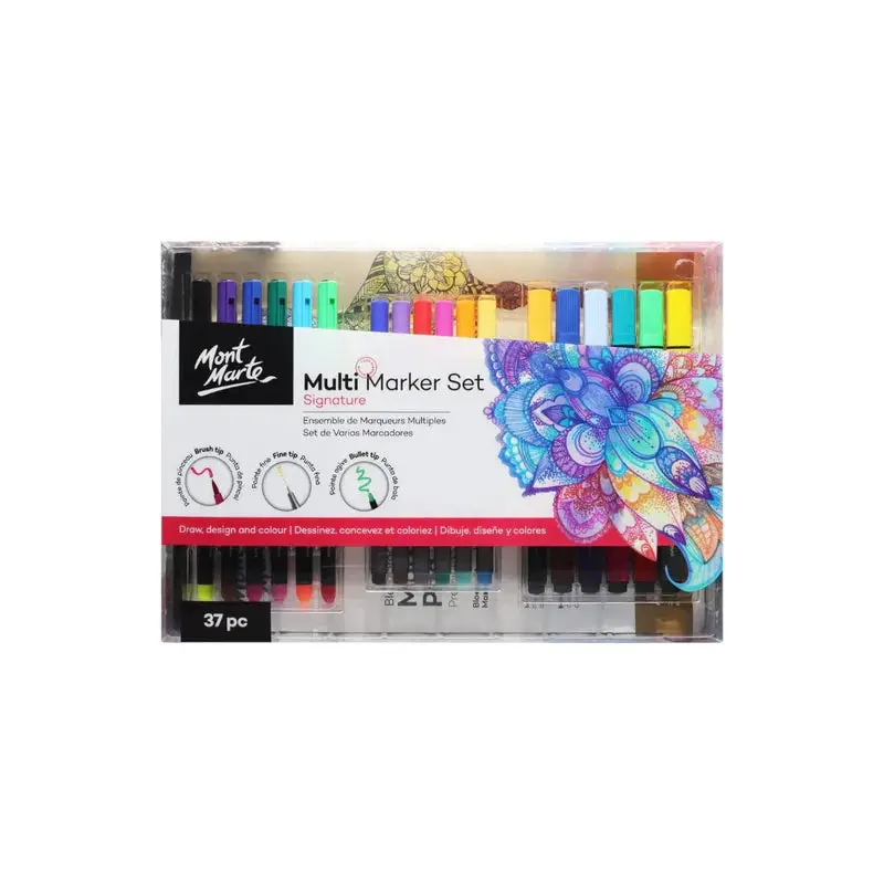 Mont Marte Multi Marker Set Signature - 37pc
