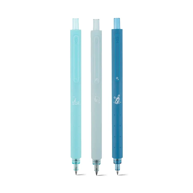 Kaco Rocket Marine Friendly Neighbor 0.5mm Gel Pen Set