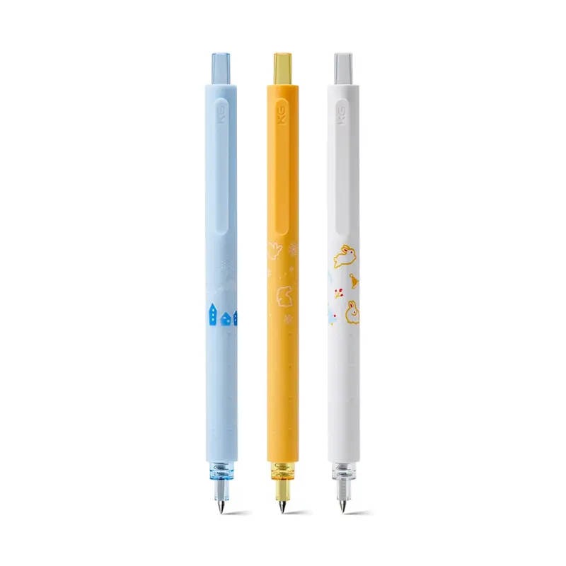 Kaco Rocket Snow Hare 0.5mm Gel Pen Set
