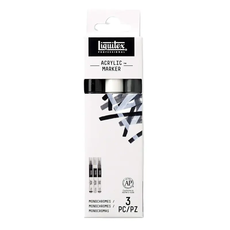 Liquitex Professional Acrylic Marker - Pack of 3