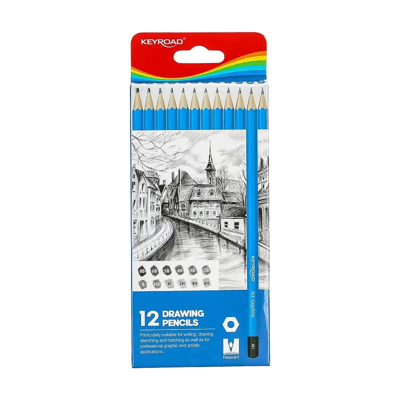 Keyroad Drawing Pencils