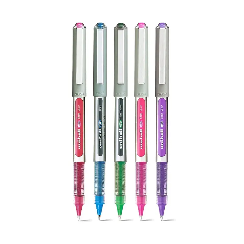 Uni-Ball Eye Multicolor Ink 0.7mm Roller Ball Pen Set
