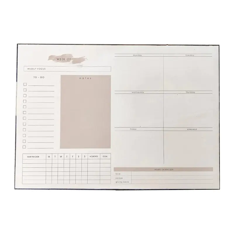 Ekatra Weekly Planner Notepads