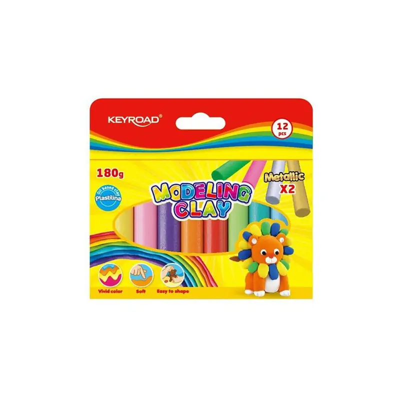 Keyroad Modeling clay 12Pcs