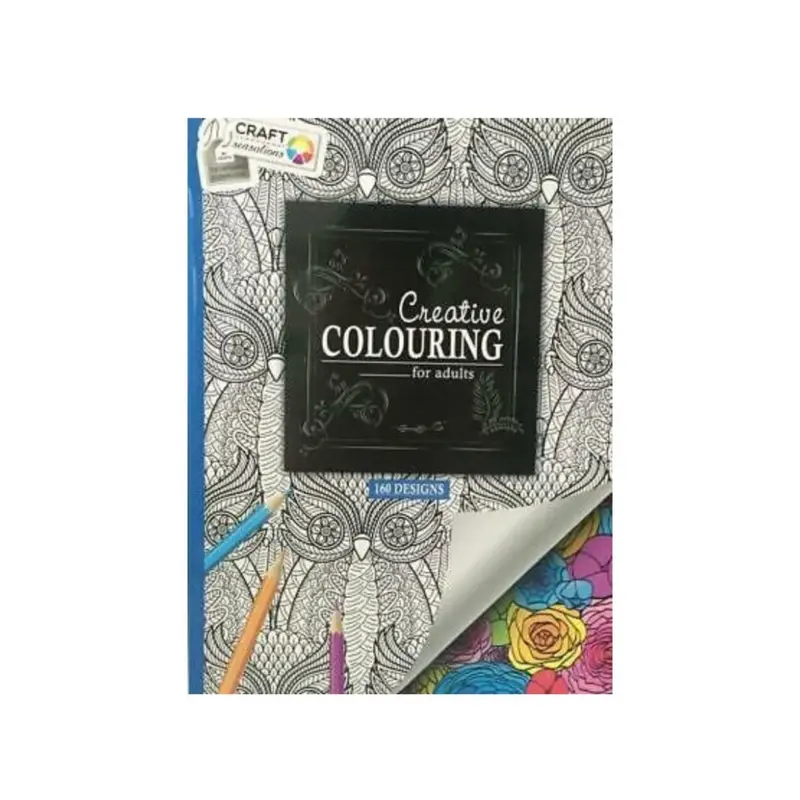 Craft Creative Colouring Book for Adults