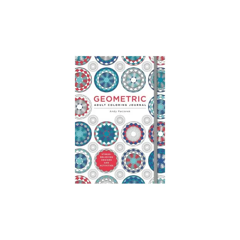 Geometric Adult Coloring Journal