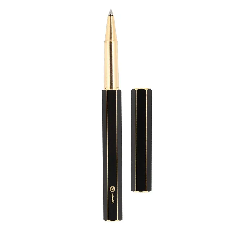 Ystudio Classic Revolve Black Rollerball Pen