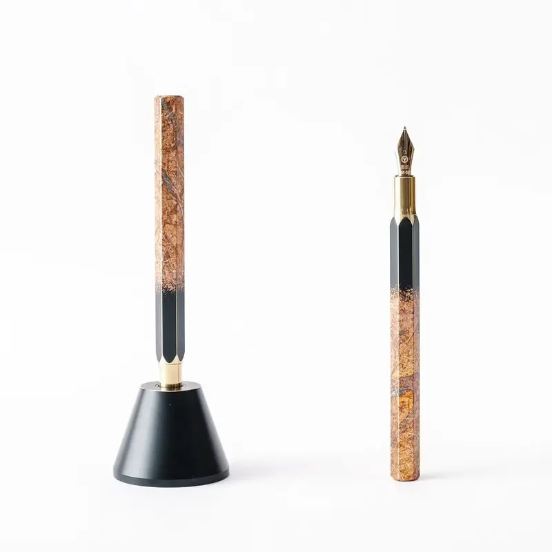 Ystudio Yakihaku Limited Edition Desk Fountain Pen