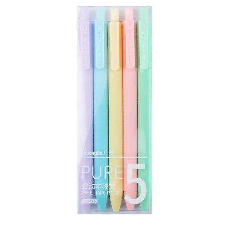 Guangbo Retractable 0.5mm Gel Pen Set