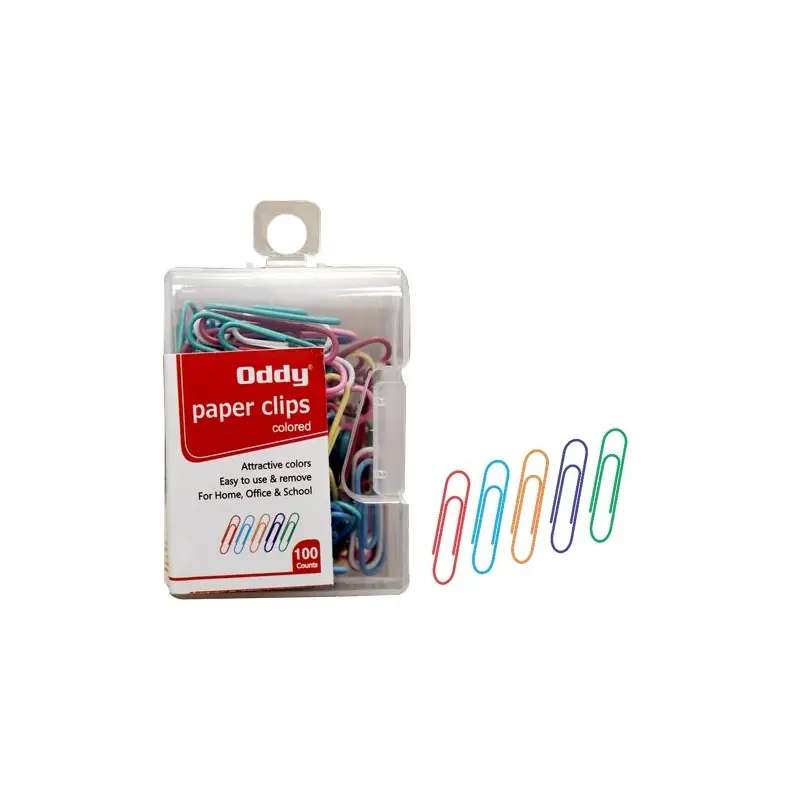 Oddy Paper Clips Colored (Pack of 2)