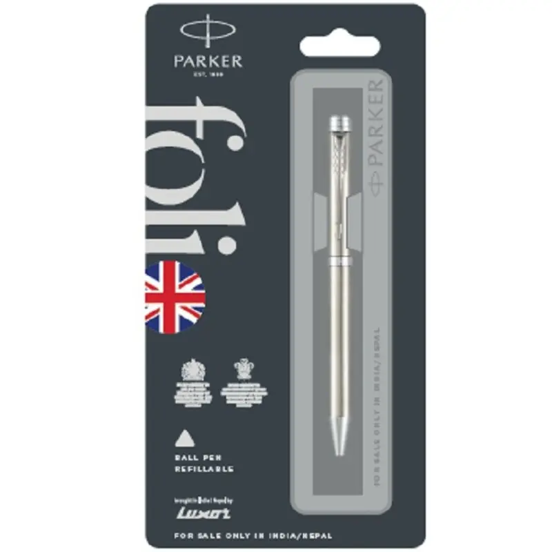 Parker Folio Stainless Steel Ball Pen