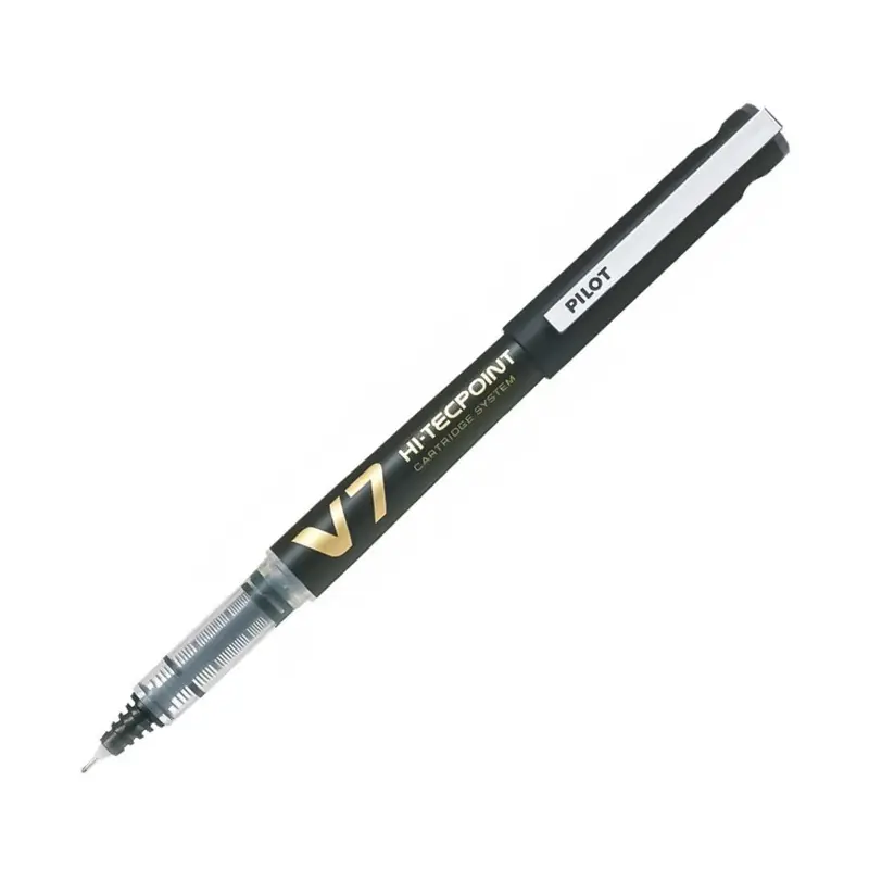 Pilot Hi-techpoint V7 Cartridge System Pen 0.7mm (Pack of 2)
