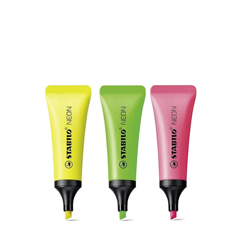 Stabilo Neon Highlighter Set