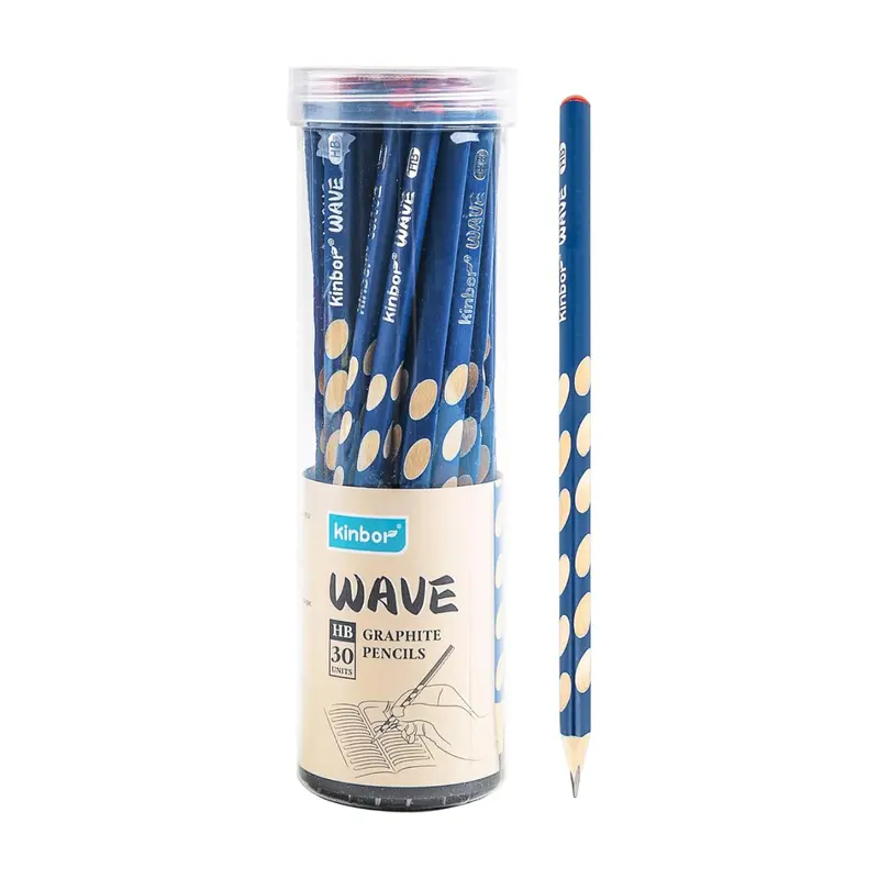 Kinbor Wave HB Graphite Pencils Set