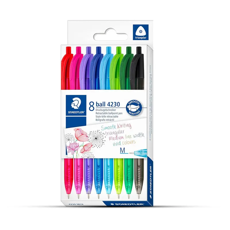 Staedtler Multicolor Retractable Ballpoint Pen Set