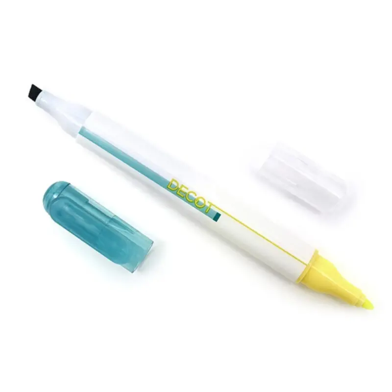 Sun Star Decot Overwriting Aqua Blue/Yellow Marker
