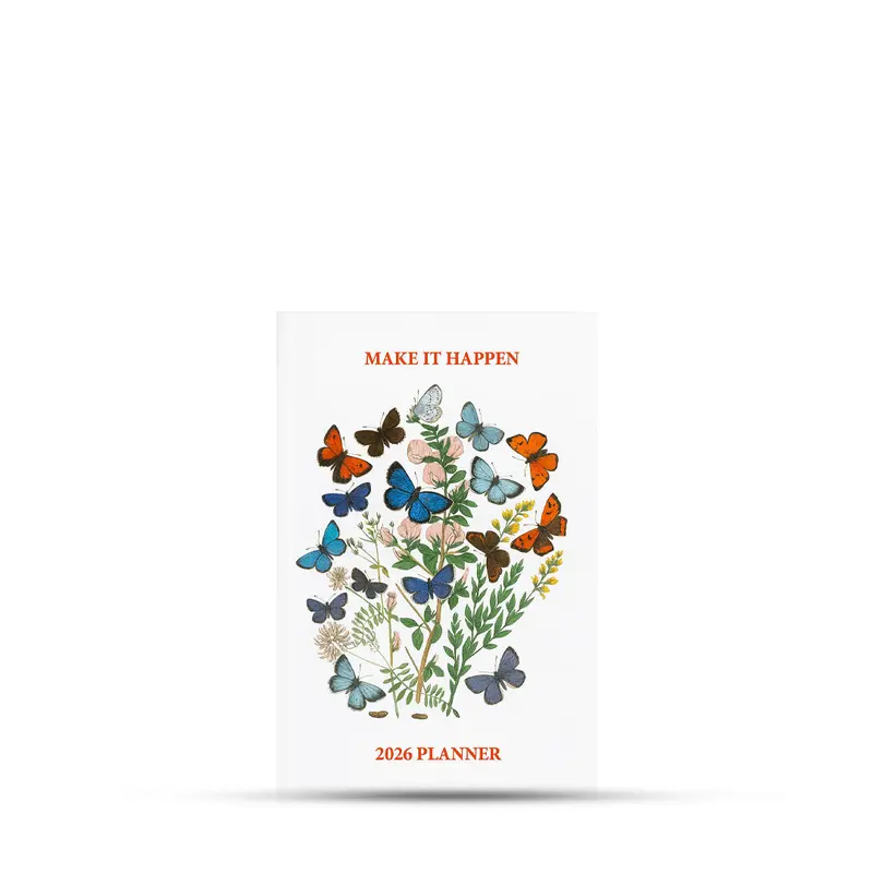 The Art Loom Butterfly Garden 2026 Annual Planner