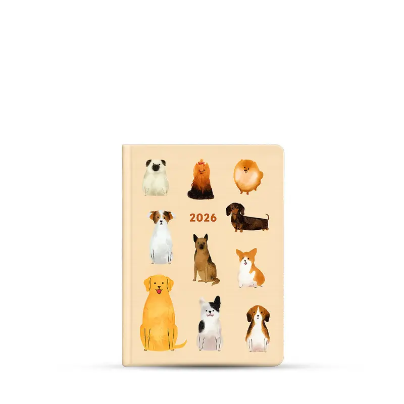 The Art Loom Dog Lovers 2026 Annual Planner