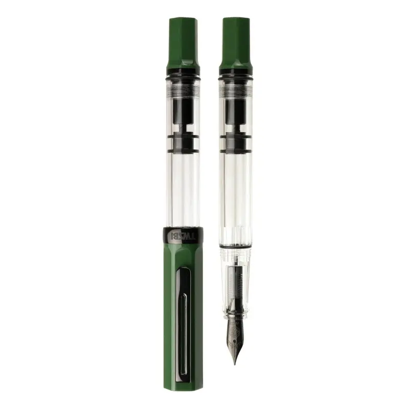 Twsbi Eco Irish Green with Onyx Fountain Pen