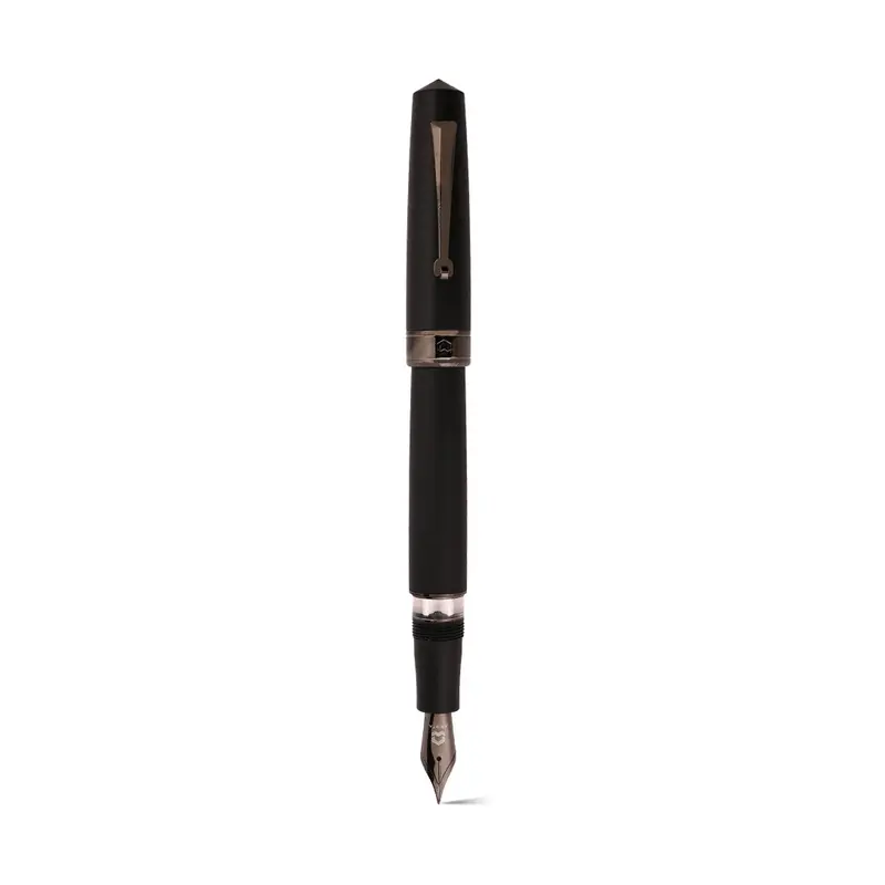 Arista One Classic Matt Black-titanium Trims Fountain Ink Pen