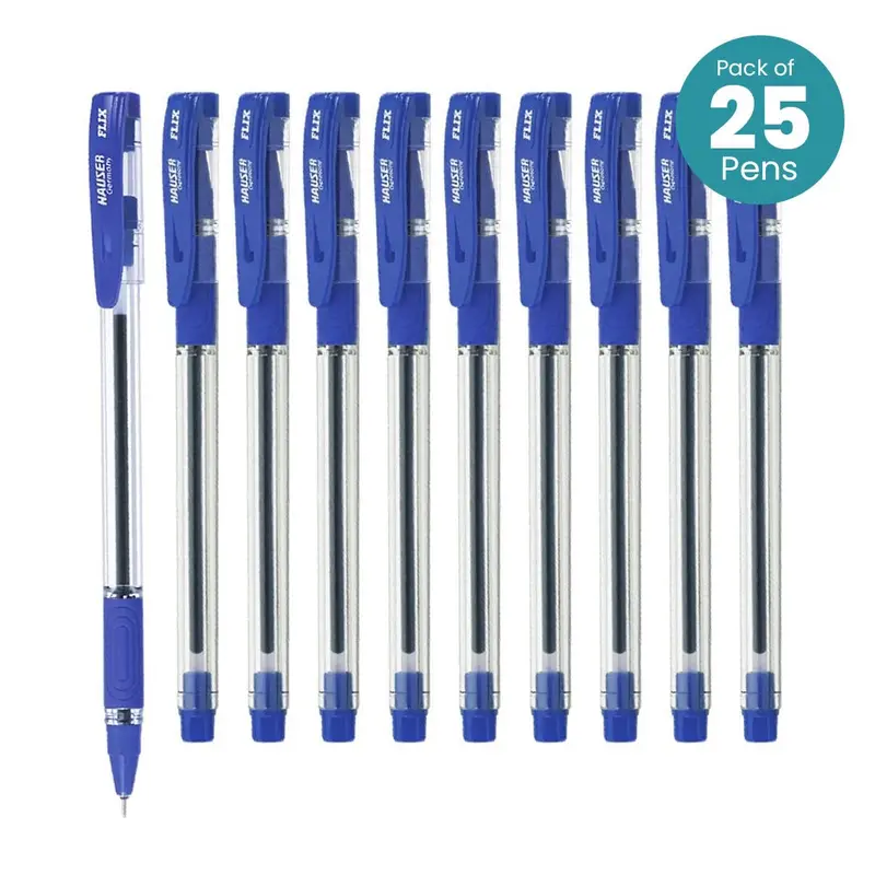 Hauser Flix Ball Pen Pack Of 25