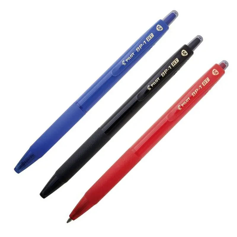 Pilot BP-1 RT Fine 0.7mm Ball Point Pen Pack Of 2