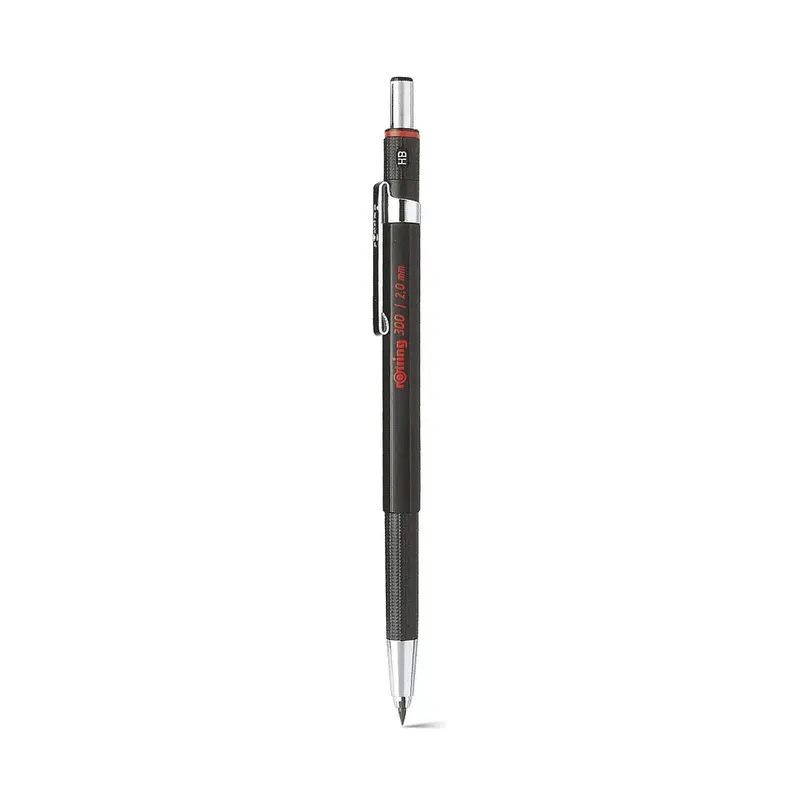 Rotring Black 2.0mm HB Mechanical Pencil