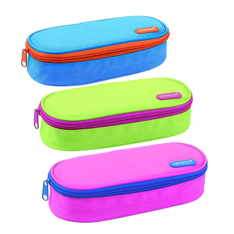 Keyroad Pencil Case round with layers