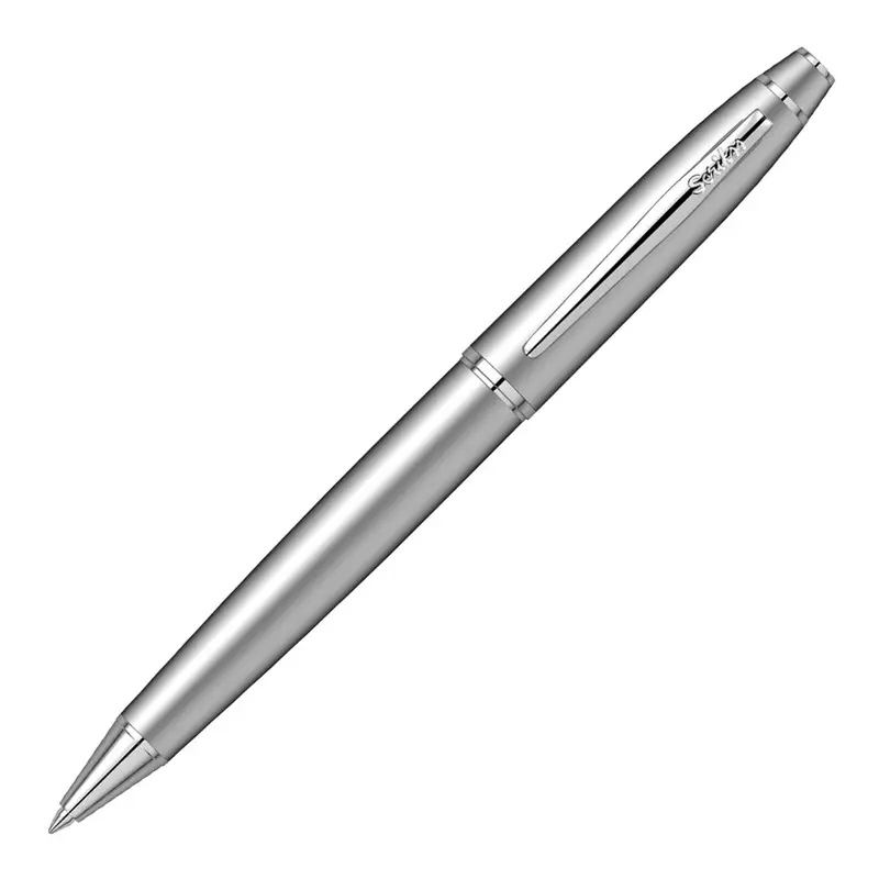 Scrikss Noble 35 Matte Chrome-CT Ballpoint Pen