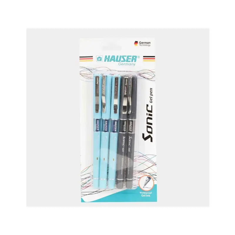 Hauser Sonic 0.5mm Gel Pen Set