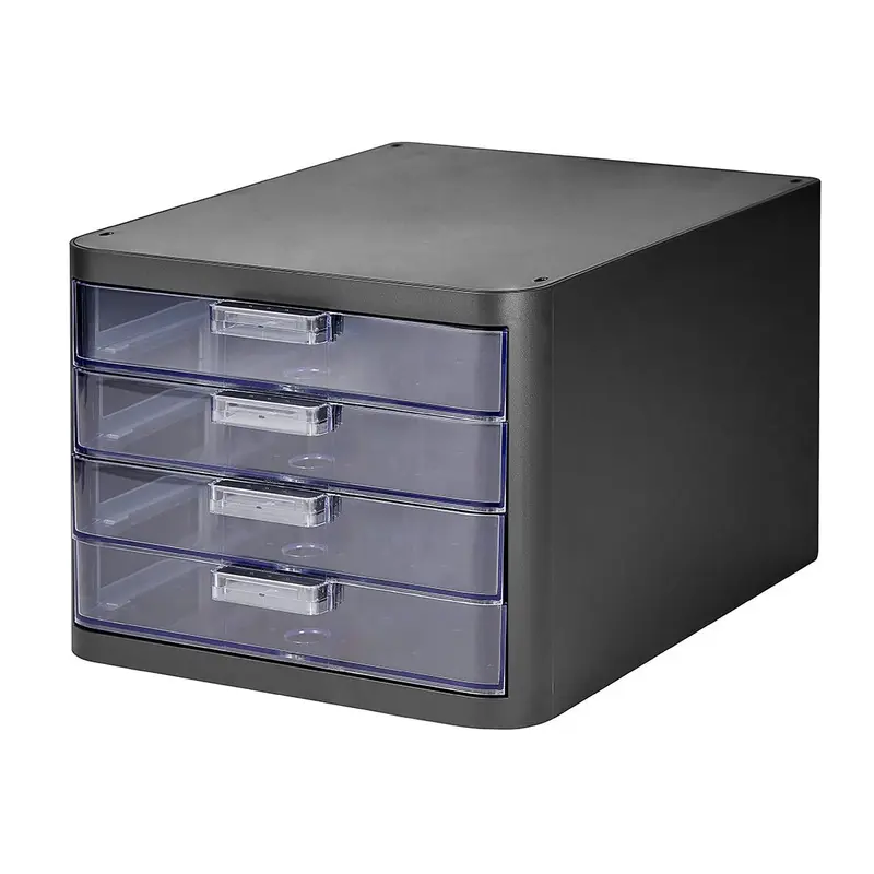 Litem Clear 4 Drawers Multi Cabinet