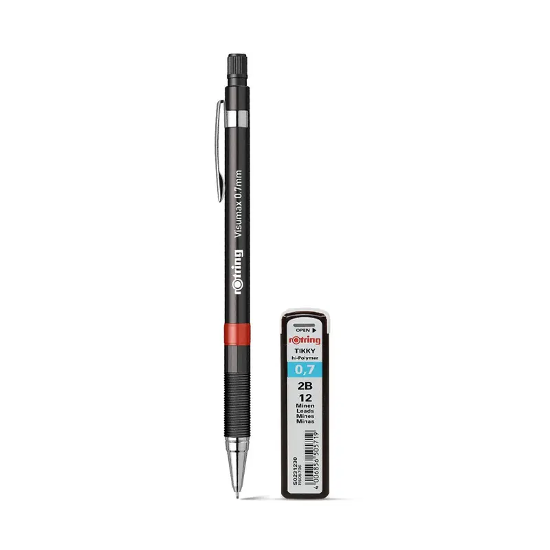 Rotring Visumax 0.7mm Mechanical Pencil- 2B Lead