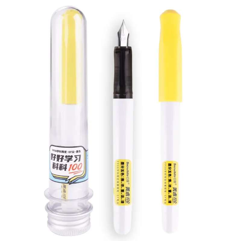 Snowhite Bottle Fountain Pen