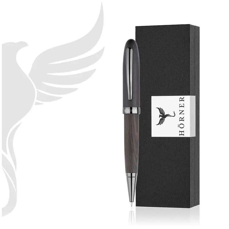 Horner Imperius Black Ballpoint Pen