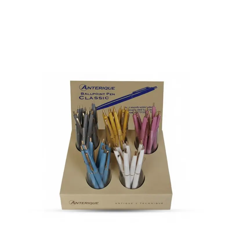 Anterique Oil-based Ballpoint Pen 0.5 Display Set