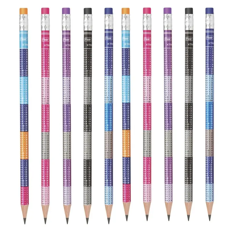 Flair Creative Trix Xtra Dark 10 Pencil Set With 1 Sharpner