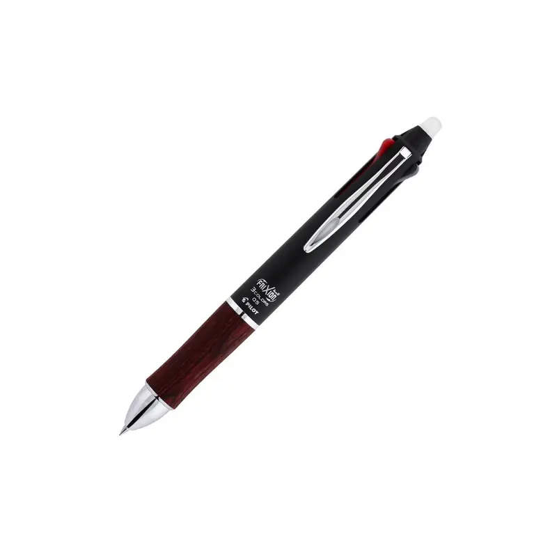 Pilot Frixion Wood 3 Color 0.5mm Multi Ballpoint Pen