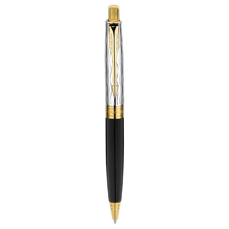 Parker Premium Aster Essential Black/Chrome GT Ballpoint Pen 9000037521